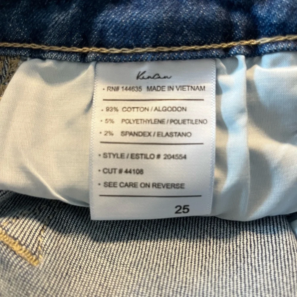 KanCan Maurice’s Medium Blue Women's Jeans Slight Flare Size 25 - Picture 5 of 7